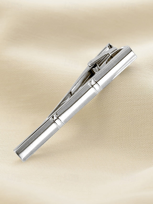 Tie - Slim Men's Metal Clip