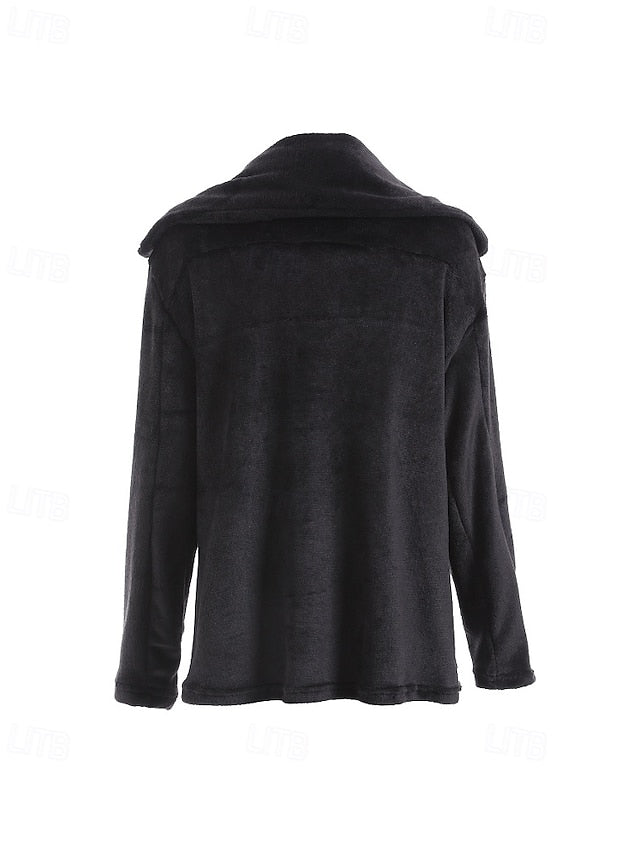 Furs Faux Teddy Warm Women's Coat Comfortable Fur