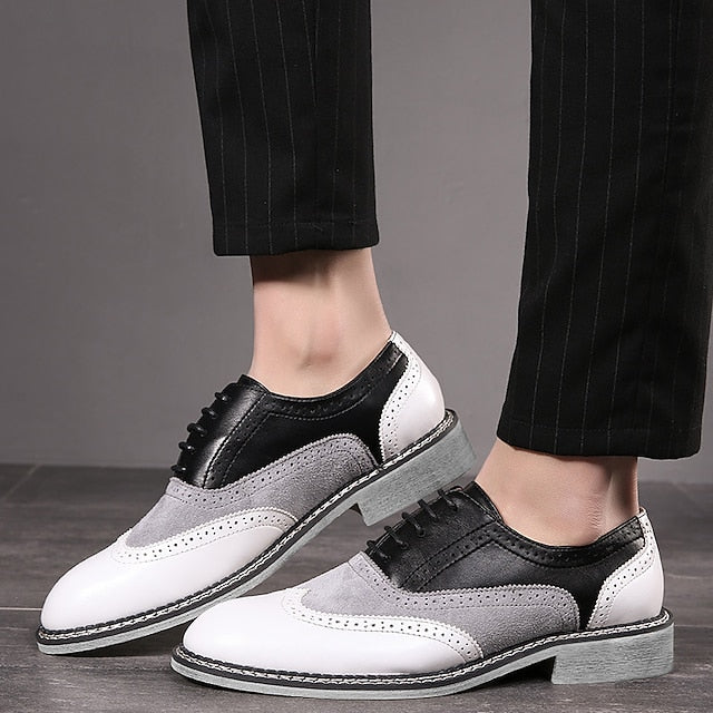 Spectator Wingtip Gatsby-Inspired Oxford in Men's Shoes