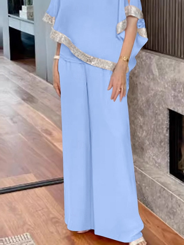 Pantsuit Mother Two Jumpsuit / Dress Piece Elegant Bride of the