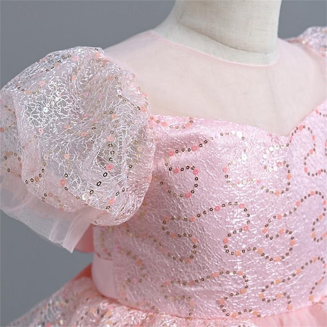 Performance Girls' Girl Dress Wedding Party Flower