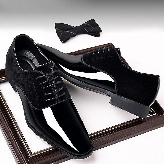 Men's with Leather Shoes Navy Oxford Blue