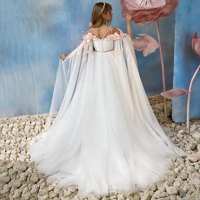 Dress Flower Party First Girls' Girl Communion