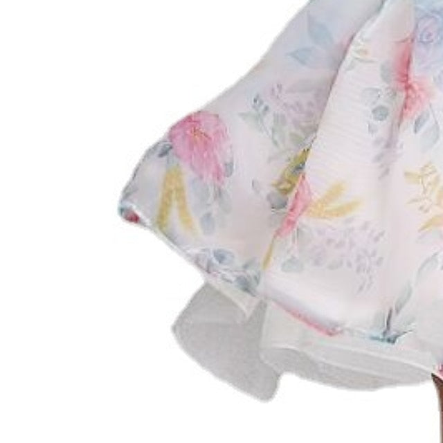 Girls' Flower Dress Solid Party Kids Girl Color