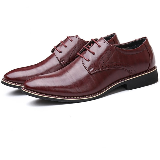 Business Classic Men's Derby Shoes Oxfords