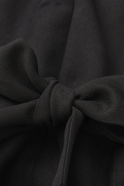 Ebony Sleeveless Ruffled Victorian Prince Coat - Immortal Silent Agent
