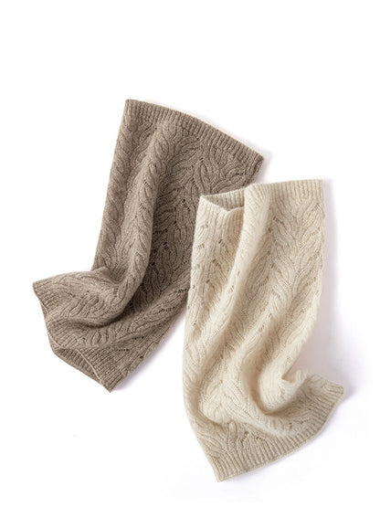 Winter Keep Warm Cashmere Knit Scarf QM034