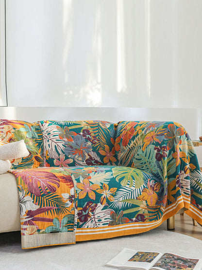 Cotton Sofa Blanket Bedcover Queen