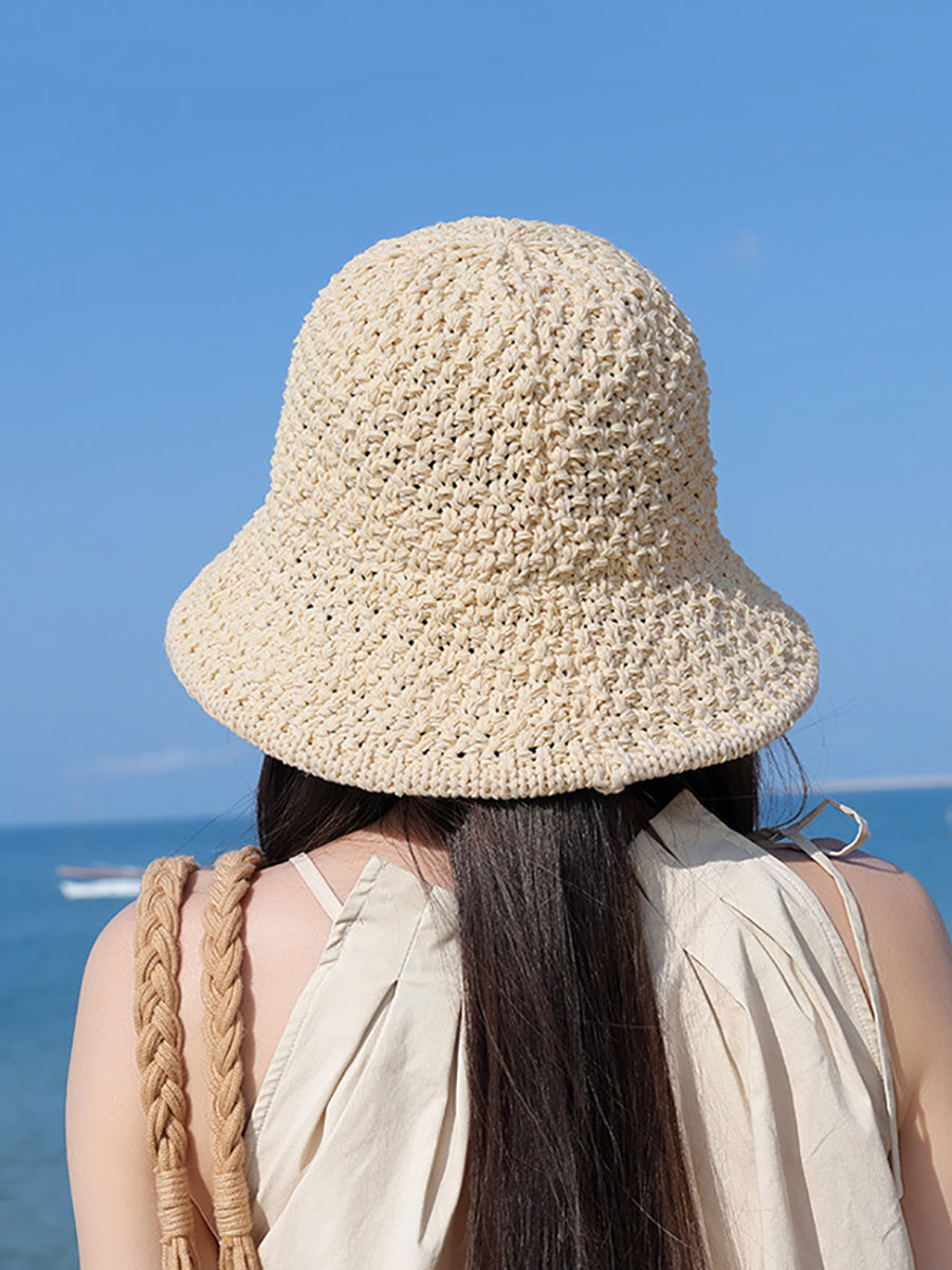 Casual Weave Women Sunproof Summer Hat