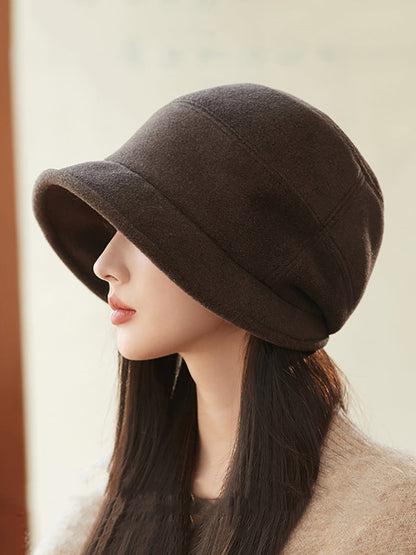 Women Winter Casual Solid Warm Hat WU005