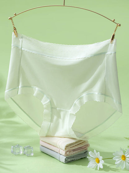 Underwear 5 High Summer Pieces Women Thin Waist