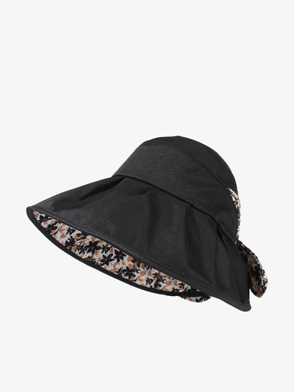 Floral Summer Sunproof Bowknot Women Artsy Hat