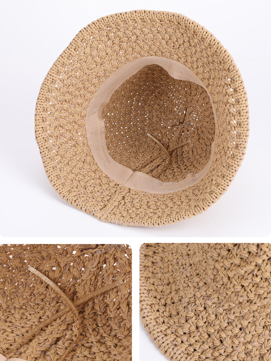 Casual Weave Women Sunproof Summer Hat