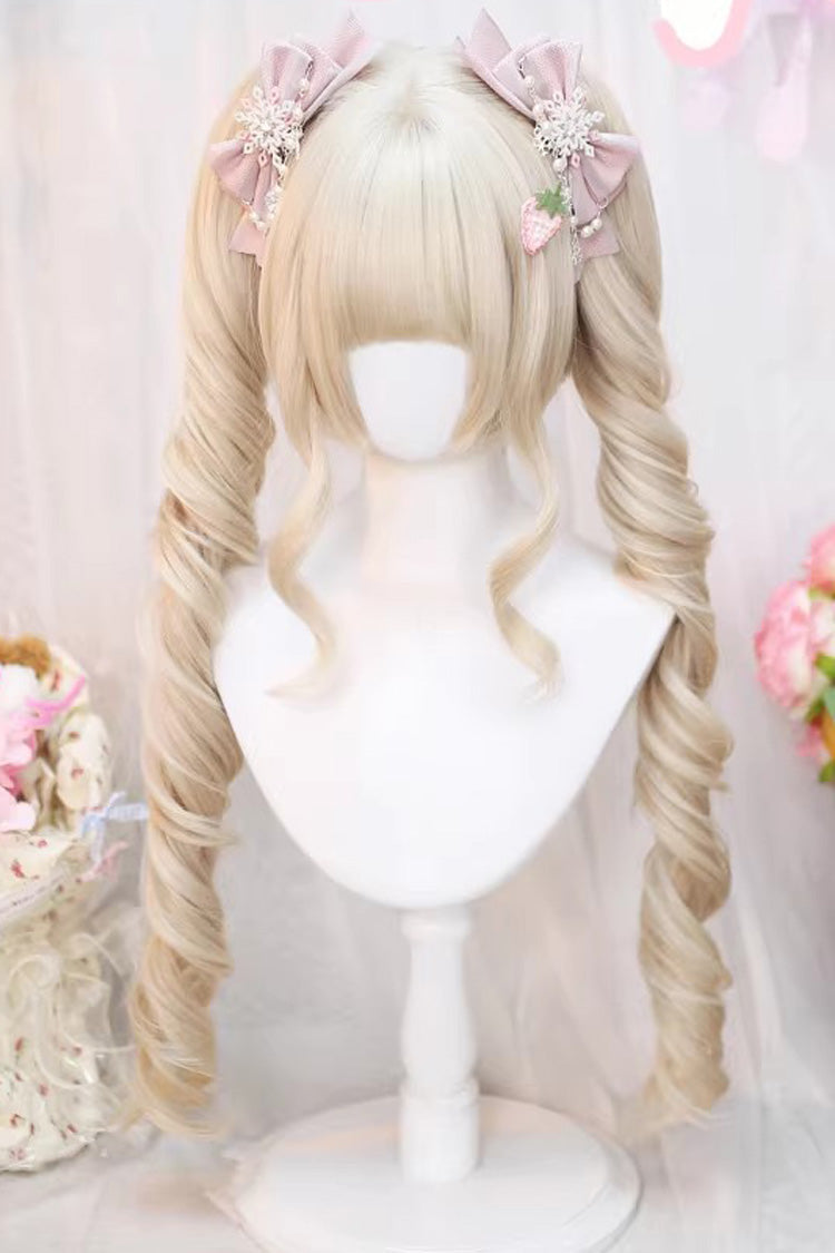 Anime Twin-Tail Sweet Japanese Lolita Wig