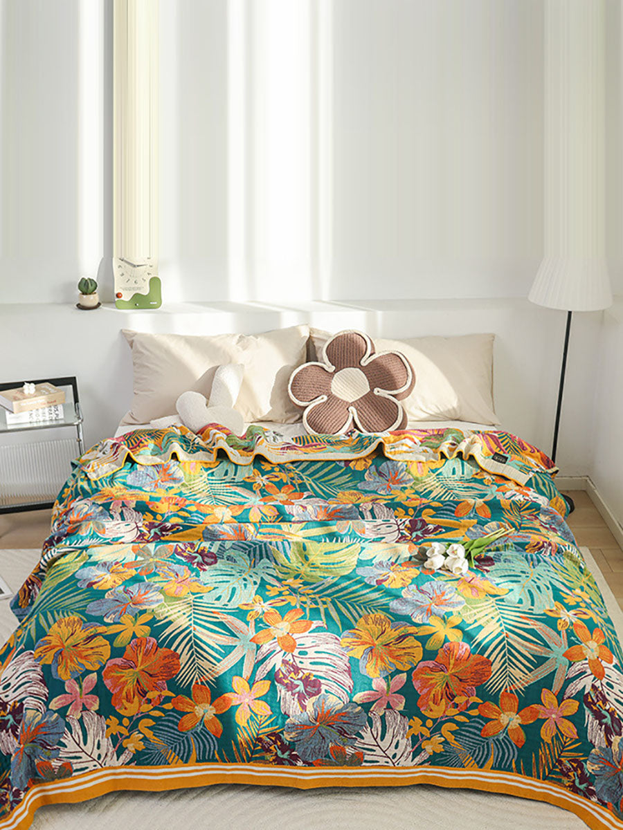 Cotton Sofa Blanket Bedcover Queen