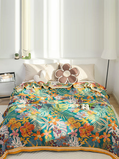 Cotton Sofa Blanket Bedcover Queen