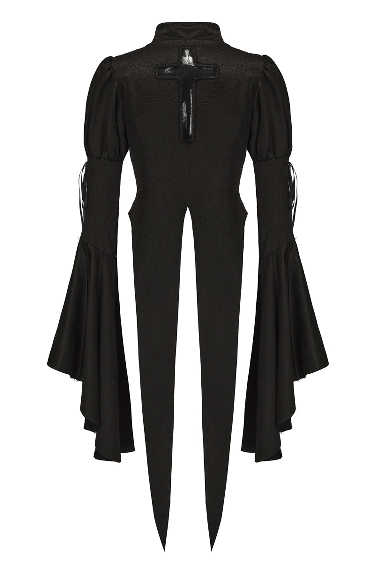 Elegant Prince Ouji Lolita Coat with Long Sleeves in Black