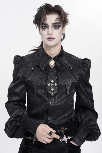 Ruffled Bow Lace Gothic Royal Neckwear