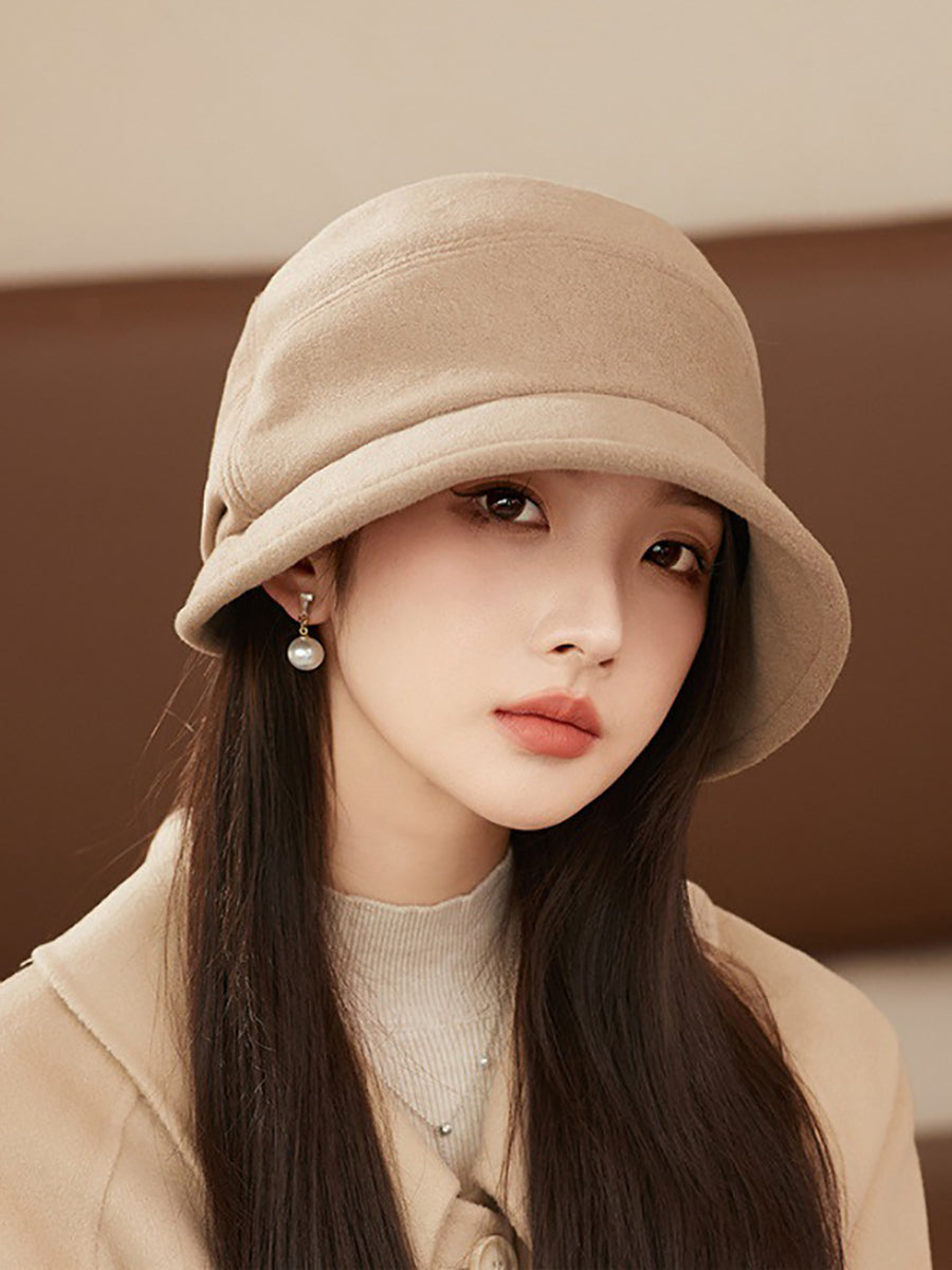 Women Winter Casual Solid Warm Hat WU005