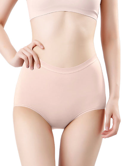 Women Casual High 4 Underwear Summer Pieces Waist