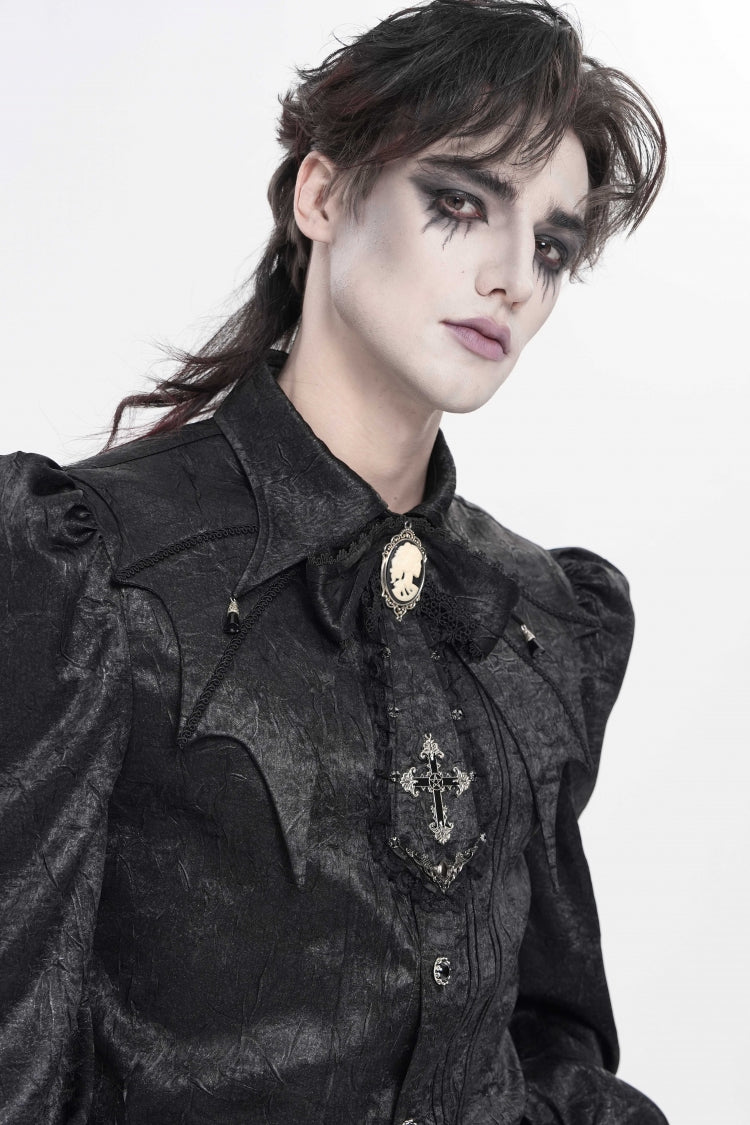 Ruffled Bow Lace Gothic Royal Neckwear