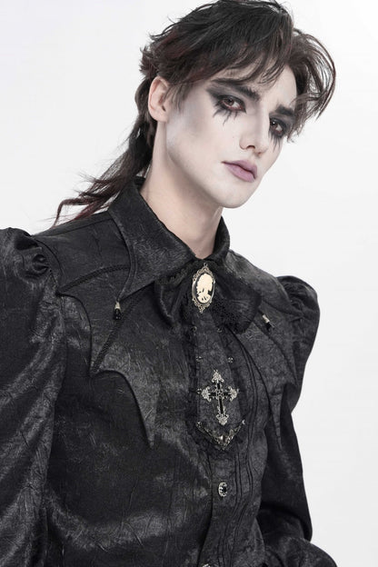 Ruffled Bow Lace Gothic Royal Neckwear