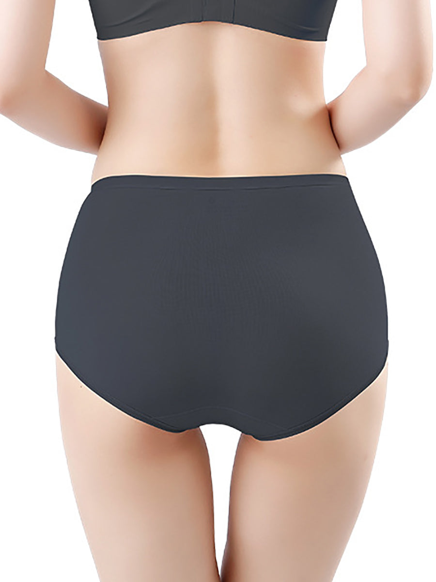 Women Casual High 4 Underwear Summer Pieces Waist