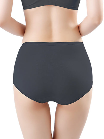 Women Casual High 4 Underwear Summer Pieces Waist