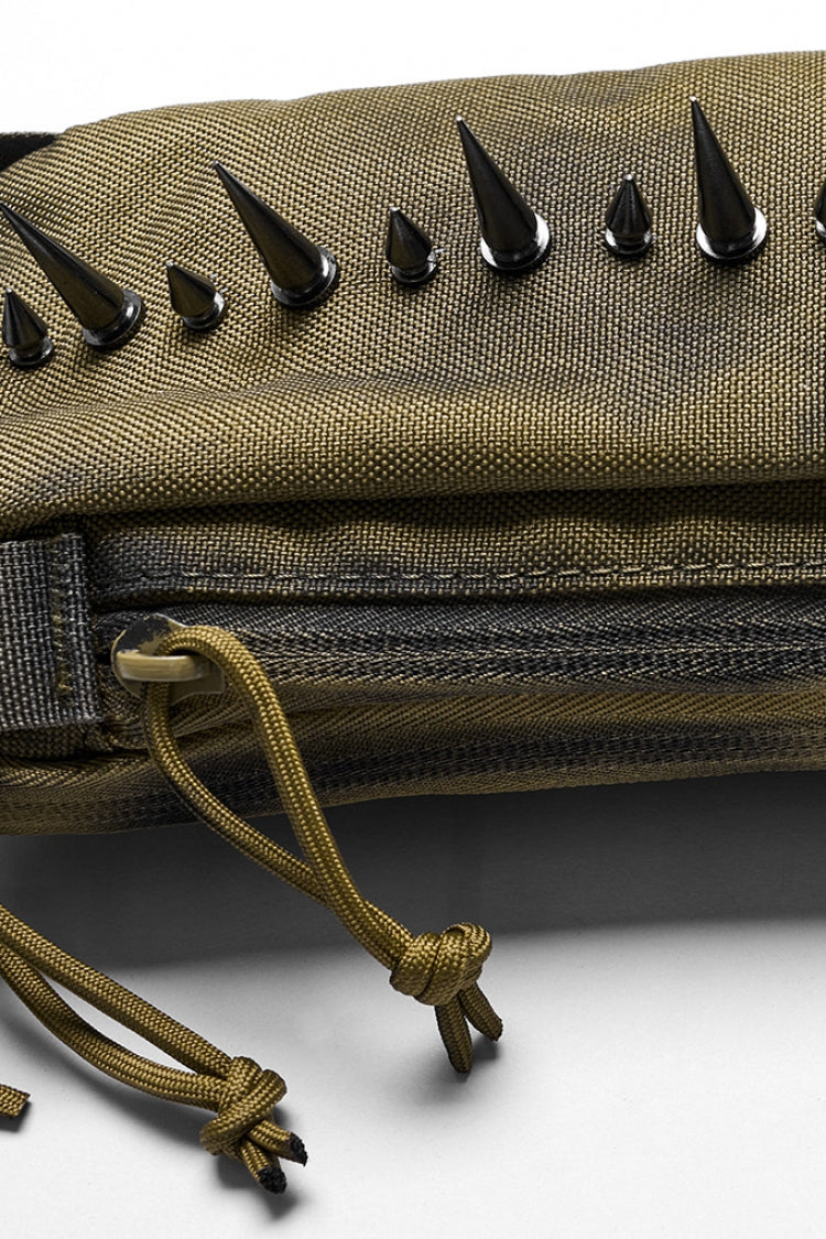 Military Rivets Steampunk Shoulder Bag for Women