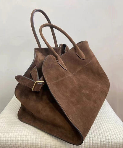 2024 New Brown Large Capacity Capacity Handbag MM071