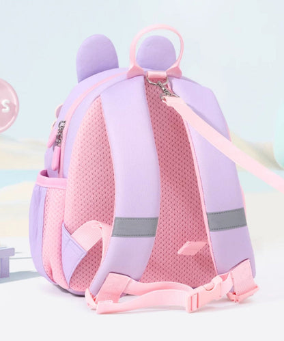 2024 New Pink Kids Girls Floral Princess Backpack Bag IU001