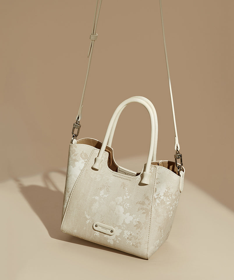 Apricot Tote Bag Fashion Capacity Print New Large 2025