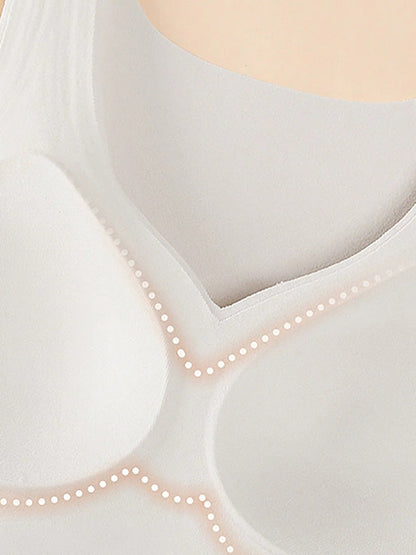 Casual Color Base Vest Pure Autumn Women V-Neck