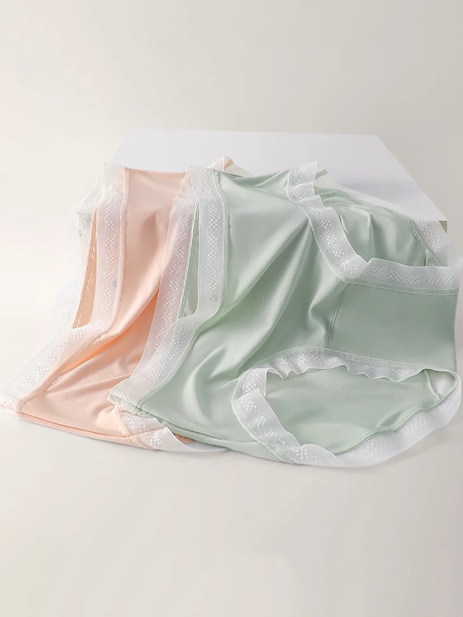 Summer Pieces Thin 6 Colorblock Casual Women Underwear