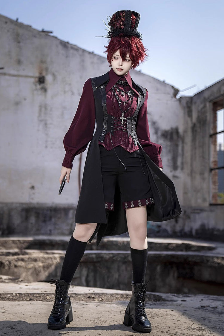 Prince Ouji Lolita Shorts - Vintage Gothic Slim Fit