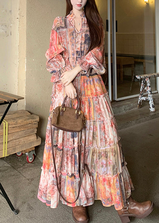 Dress Brown And Ruffled Suede Faux Elegant Waistcoat Two-Piece