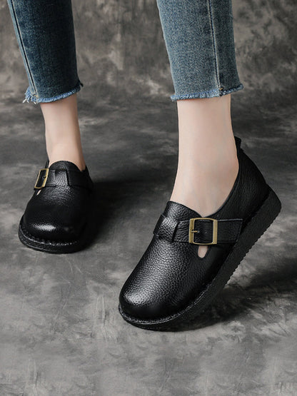Low Casual Women Leather Pure Shoes Heel Color