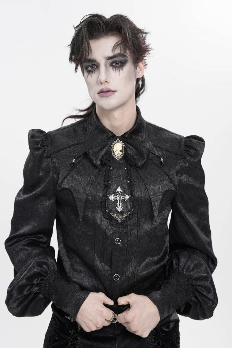 Ruffled Bow Lace Gothic Royal Neckwear