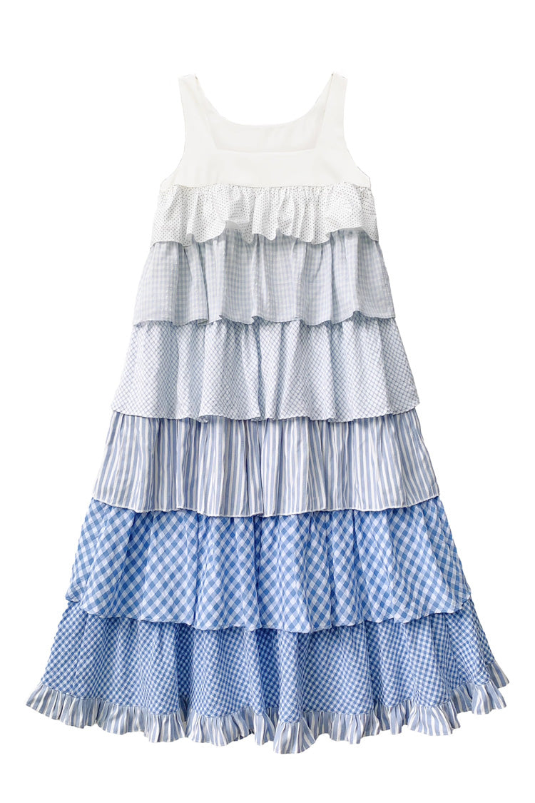 Go To The Beach Ruffle Print Holiday Sweet Lolita JSK