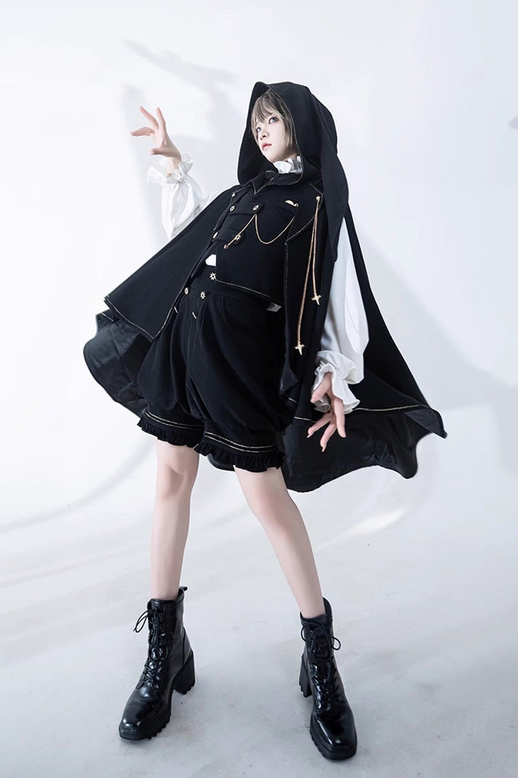 Ivory Anxious Rabbit Long-Sleeve Ouji Gothic Lolita Blouse