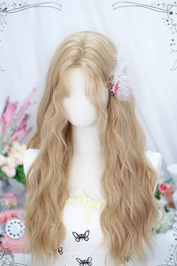 Long Natural Center Part Sweet Lolita Wig