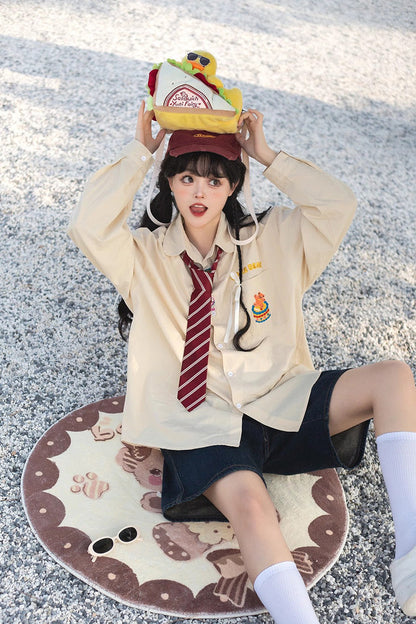 Sunny Sandwich Plush Duck Sweet Lolita Shoulder Bag