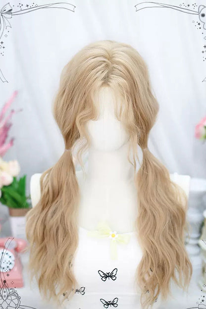 Long Natural Center Part Sweet Lolita Wig