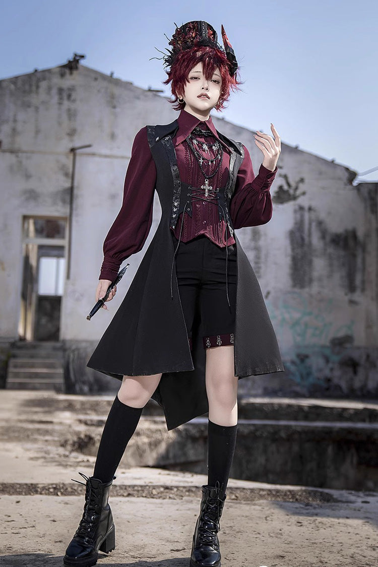 Prince Ouji Lolita Shorts - Vintage Gothic Slim Fit