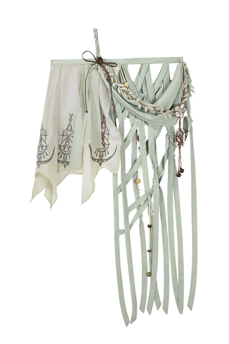 Emerald Square Collar Asymmetric Prince Ouji Lolita Ensemble