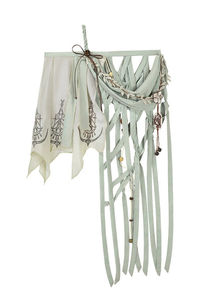 Emerald Square Collar Asymmetric Prince Ouji Lolita Ensemble