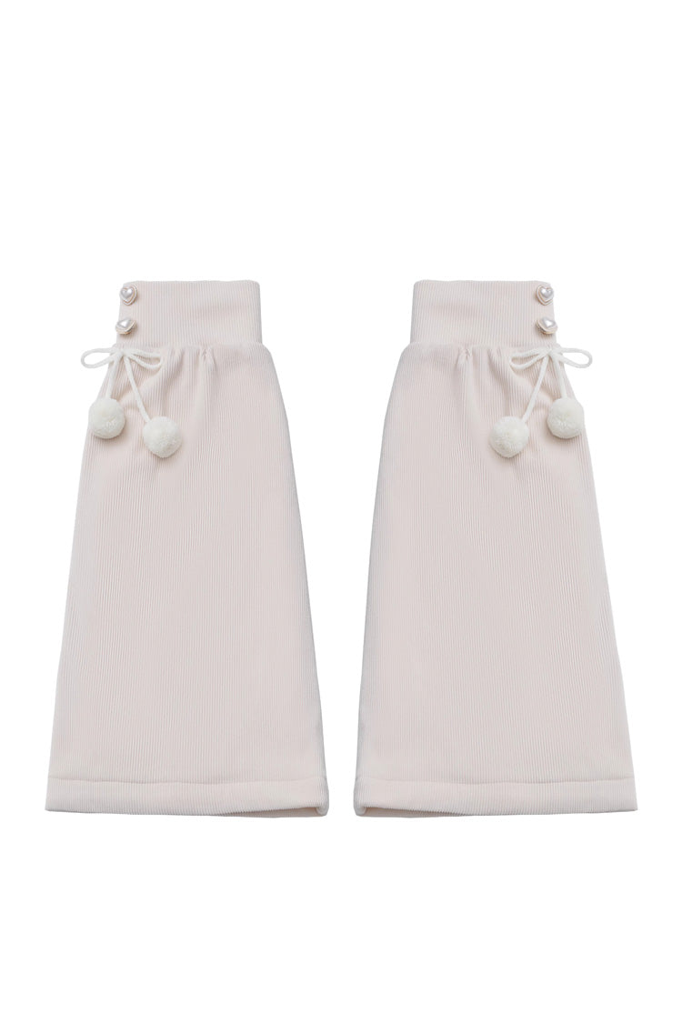 Fluffy Bear Plaid Ruffle Bow Sweet Lolita Strap Dress