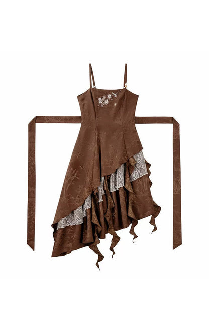 Dune Traveler Asymmetric Punk Vintage Lolita Jumper Set