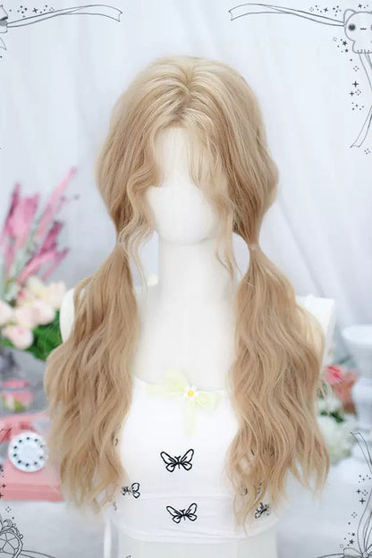 Long Natural Center Part Sweet Lolita Wig