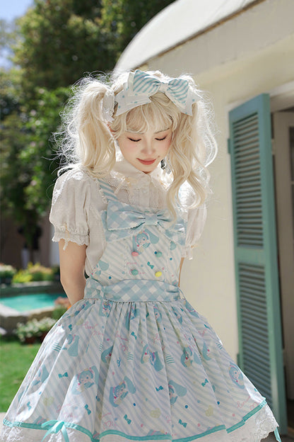 Hatsune Miku Lace Strap Sweet Lolita Jumper Dress